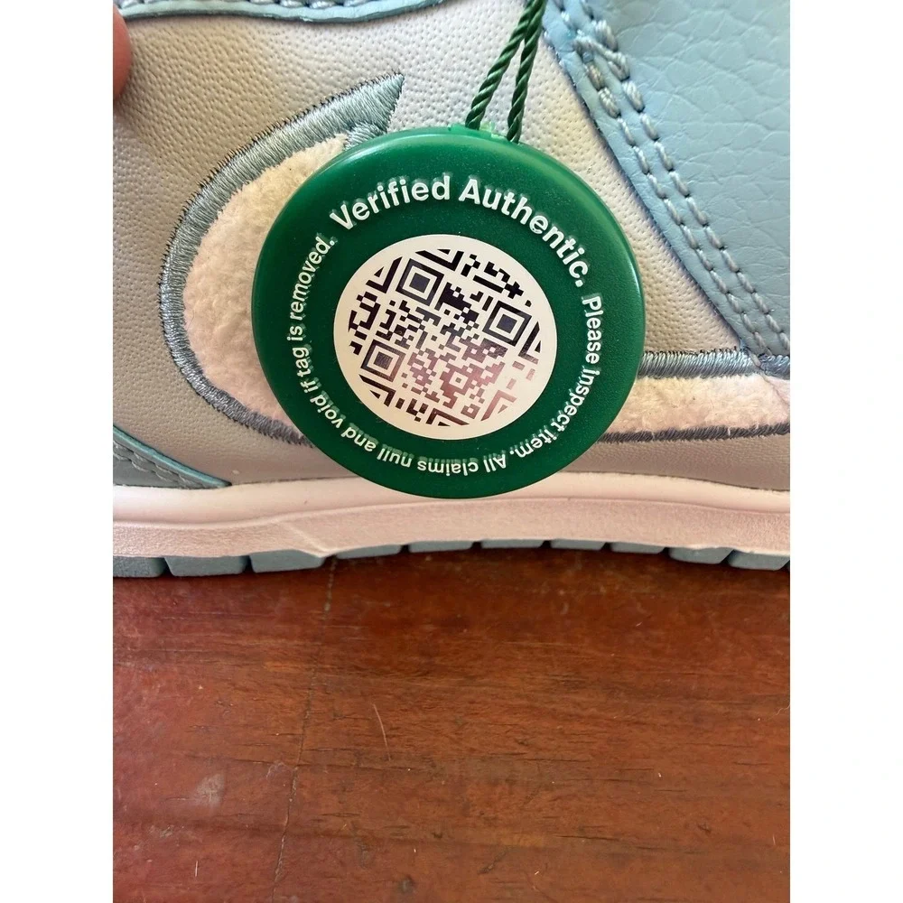 Nike Dunk Low Year of the Rabbit Light Blue Sail Chenille FD4203-161 Men Size 11